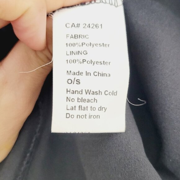 C'est Moi Black Cut Out Floral Lace Zipper Back Lined A-Line Mini Skirt Size L - Picture 7 of 10